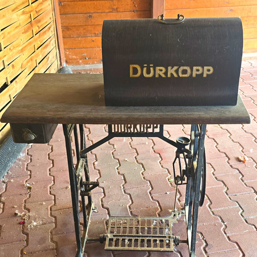 Dürkopp tret nähmaschine mit - dürkopp,