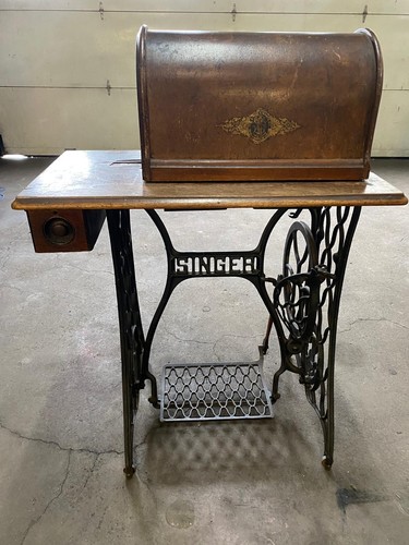 Antike singer nähmaschine mit - singer,