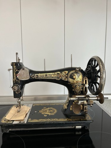 Antike nähmaschine frister - nähmaschine, &