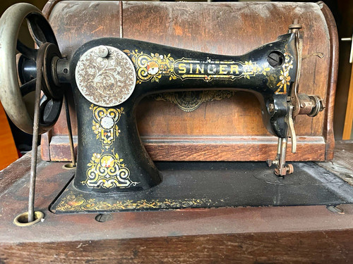 Singer antike nähmaschine mit - singer,