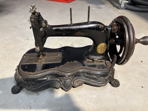 Antike nähmaschine junker - nähmaschine, &