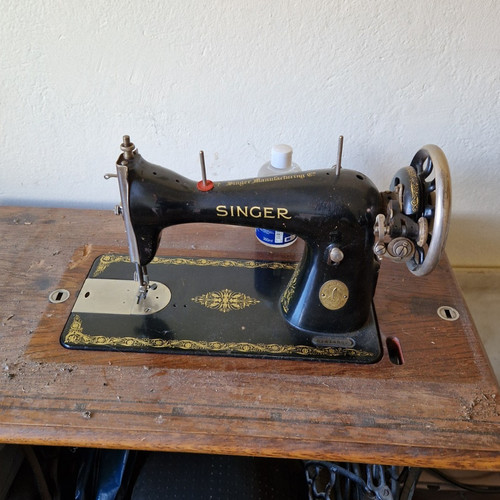 Singer tret nähmaschine - tret-nähmaschine, im