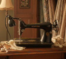 antike Singer Nähmaschine mit